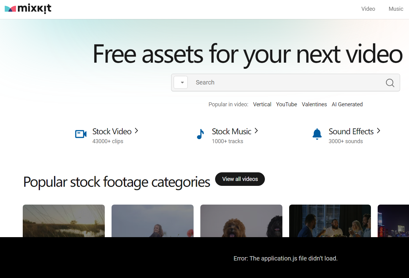 Mixkit-免费视频音频素材下载平台